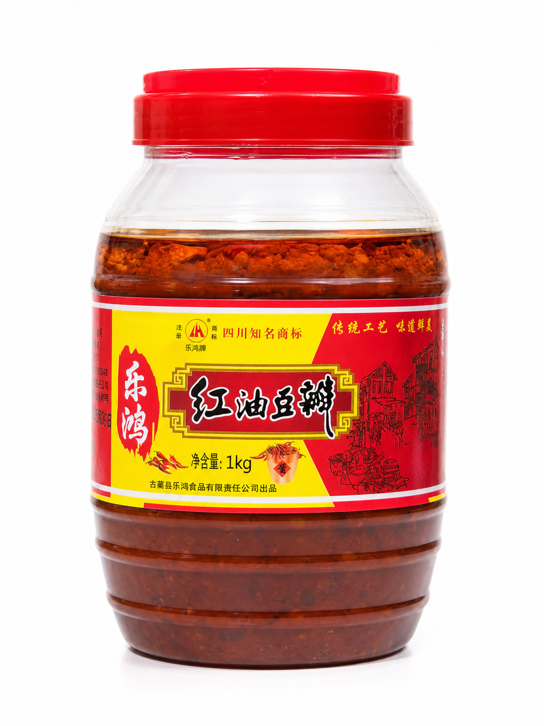 乐鸿红油豆瓣 1千克