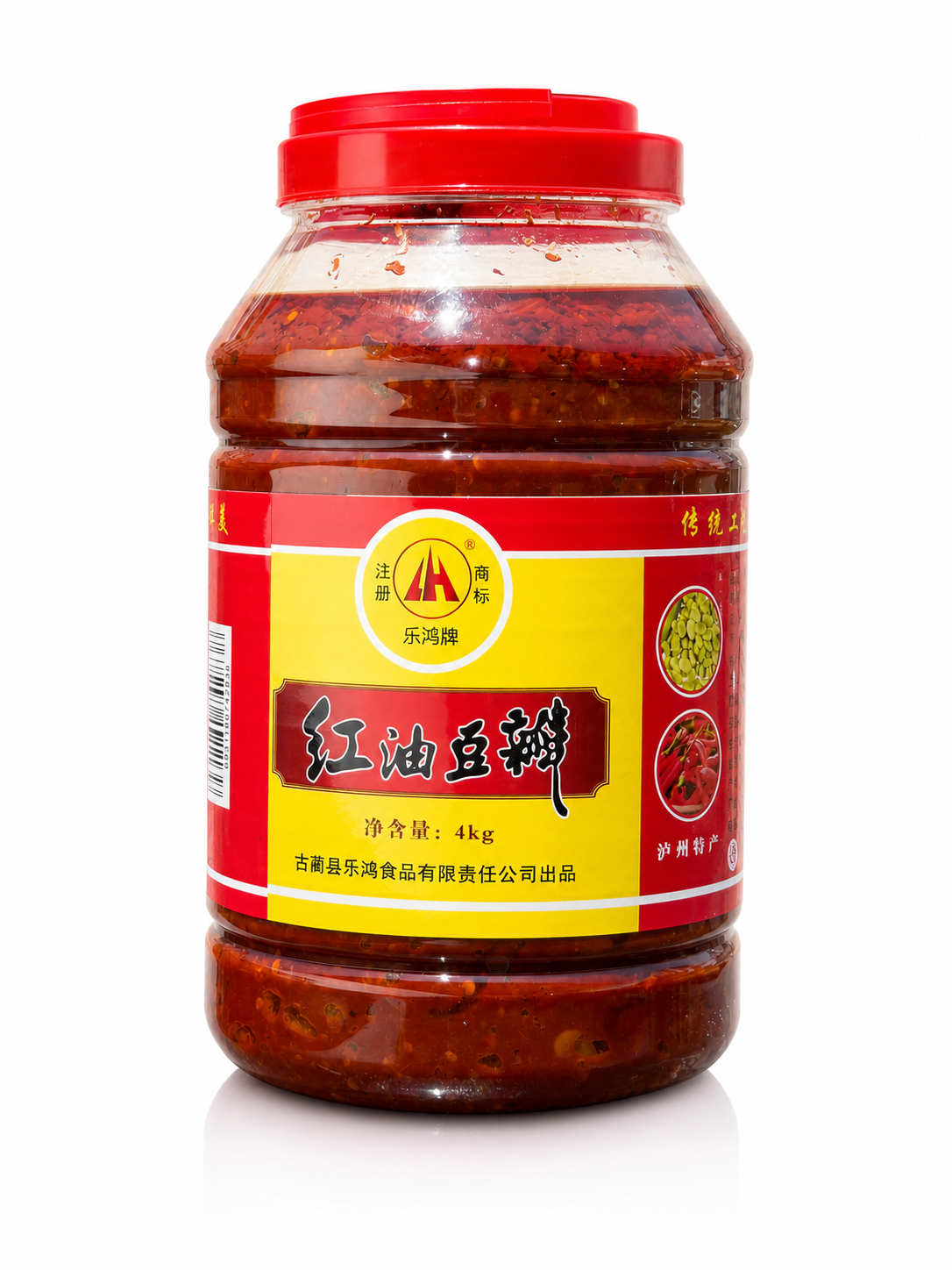 乐鸿红油豆瓣 4千克