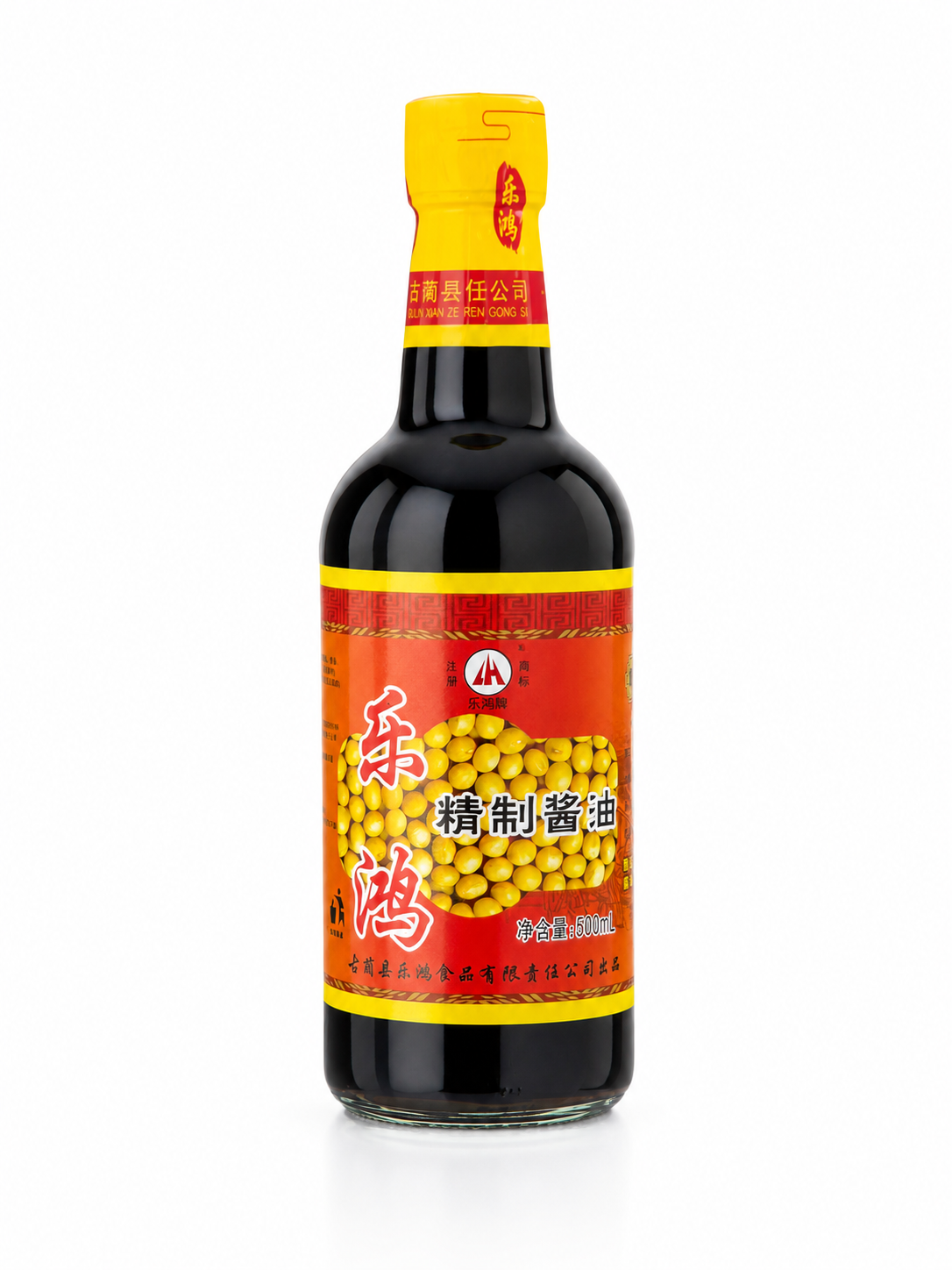 乐鸿精制酱油 500毫升
