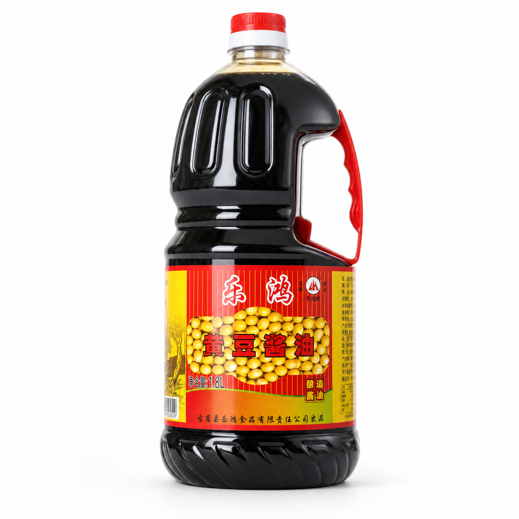乐鸿黄豆酱油 1.8升