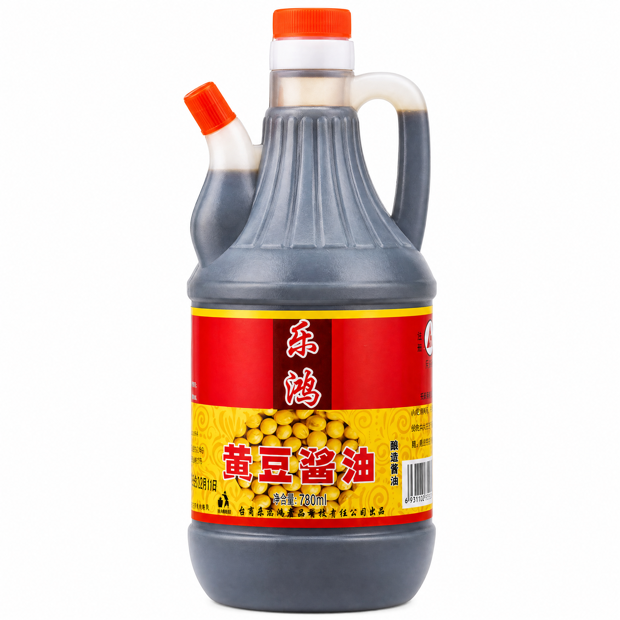 乐鸿黄豆酱油 780毫升
